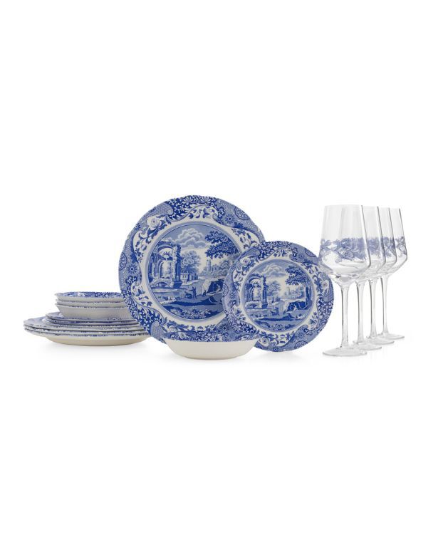 Blue Italian 16 Piece Set Blue Italian 16 Piece Set